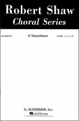 O Tannenbaum TTBB choral sheet music cover